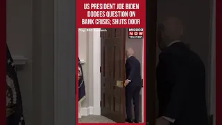 US President Joe Biden Walks Off From Banking Crisis Question; Video Viral