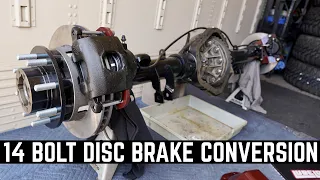 LugNut 4x4 Disc Brake Conversion & Hub Rebuild on a 14 Bolt Full Floater!