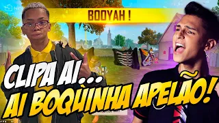 NOBRU NÃO ACREDITOU NO QUE O BOCA DE 09 FEZ NO APOSTADO | GARENA FREE FIRE