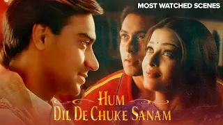 Hum Dil De Chuke Sanam Superhit  Scenes | Aishwarya Rai Bachchan, Salman Khan & Ajay Devgan