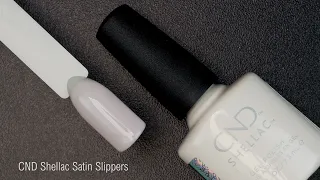 CND Shellac Satin Slippers молочно-телесный, 7,3 мл