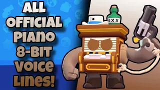 Saloon 8-Bit Voice Lines | Brawl Stars