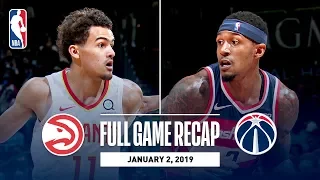 Full Game Recap: Hawks vs Wizards | Beal Scores 24 Points