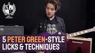 5 Peter Green Guitar Habits & Techniques - Peter Green Guitar Lesson | PMT College