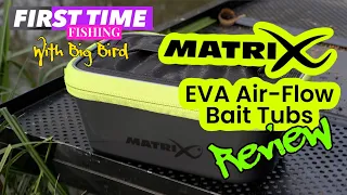 Matrix EVA Air Flow Bait Tubs Review with Big Bird