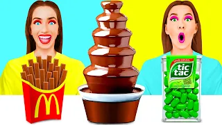 Desafío De Fuente De Chocolate | Guerras de Bromas por Craft4Fun Challenge