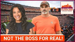 Does Kevin Stefanski have the final say on coaching decisions for the Browns? Aditi Kinkhabwala