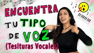 🎤Cual es tu TIPO DE VOZ👉(CLASIFICACIÓN de la voz)🎶 Tesitura vocal🤓|ANA MEDRANO