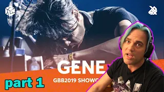 GENE SHINOZAKI | Grand Beatbox Reaction Battle Showcase 2019 part 1 // Disturbed Guitarist Reacts