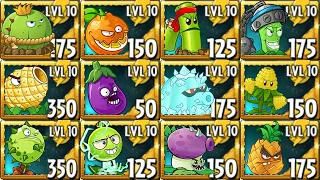 (Plants Vs Zombies 2) Pvz2 All RANDOM Premium Plants Power-Up! vs ZomPlant vs ZomBotany 2