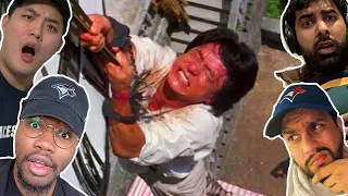 Millennials React to CRAZY Jackie Chan Stunts (Young Jackie)