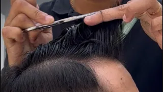 Cómo hacer corte de cabello a máquina y tijera #clasico #tutorial #hairstyle