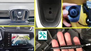 Honda | How To install FRONT bumper CAMERA?