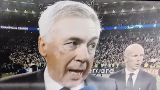 Champions League Sieger Real Madrid Carlo ancelotti im Interview !! #RealMadrid #ChampionsLeague