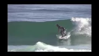Surf coaching: Forehand Bottom Turns - Regular Footer Version