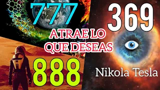 Nikola TESLA 369Hz + 888Hz + 777Hz 💫Activación Inmediata de Milagros💫 ABUNDANCIA INFINITA A TU VIDA