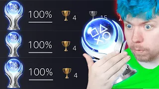 My Playstation TROPHY Collection! 75+ PLATINUM TROPHIES!