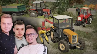 SĄSIEDZKA POMOC - Kiszonka u Sąsiada 🌽 "Od Biedaka,Do Kozaka"#40 🔥 Rozwalona Skrzynia w 60tce 😂 FS22