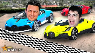 SERVERDAGI ENG QIMMAT MASHINADA POYGA! BUGATTI TAXI VS BUGATTI DIVO - GTA 5 RP LaMESA