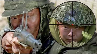 日軍即將戰勝中國軍，哪料乞丐來救場，手持狙擊槍1擊1個日本兵！【抗日】