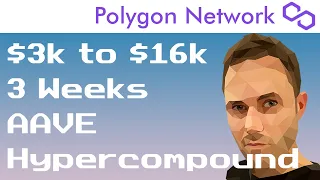 $3K to $16k 3 Weeks AAVE Hypercompound (Polygon)