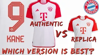 New Bayern Munich 2023/24 Home Shirt Comparison Review Bayern München Kit Adidas Harry Kane Jersey