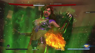 Injustice 2 PS4: Starfire vs. Wonder Woman