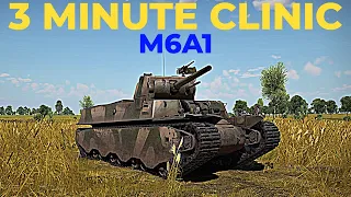 3 Minute Clinic-War Thunder Tanks-How to Destroy an M6A1