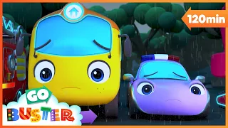 ⛈️ Learn about Stormy Weather with Buster! | Go Learn With Buster | Videos for Kids