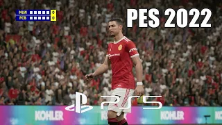 PES 2022 (eFootball 2022) PS5 l Manchester United vs Bayern München l Penalty Shootout Gameplay