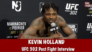 Kevin Holland on possible arm break win, reveals Donald Trump conversation | UFC 302