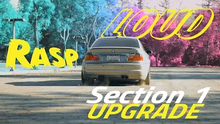 BMW e46 M3 Exhaust Upgrade - OEM Section 1 vs Rasp Delete - Supersprint Race Exhaust