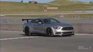 GT7: Online Time Trial - Laguna Seca - Ford Mustang GT | PS5 4K