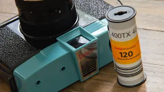 how i load 120 MEDIUM FORMAT FILM into the DIANA F+ | FILM PHOTOGRAPHY BASICS