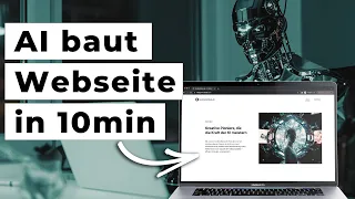 Wie du mit KI eine Webseite in Minuten erstellst!