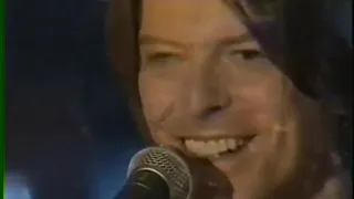David Bowie TOTP 1999 Bloopers/Talking