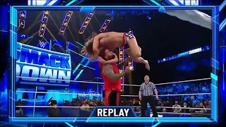 RKO Outta nowhere by riddle/ see the Randy orton's face reaction