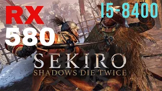 Sekiro: Shadows Die Twice | RX 580 8 GB + Intel i5-8400 | Frame-Rate Analysis | 1080p