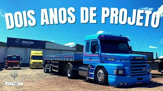 ACELERANDO O SCANIA 143 DO BRUNO GARCIA