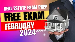 Free Real Estate Practice Exam (February 2024)