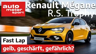 Renault Mégane R.S. Trophy: gelb, geschärft gefährlich? - Fast Lap | auto motor und sport