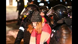 Russische Polizei geht nach Nawalny-Urteil massiv gegen Demonstranten vor | AFP