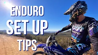 Top 5 Simple Enduro Set Up Tips | Is Your Enduro Bike Set Up Properly?