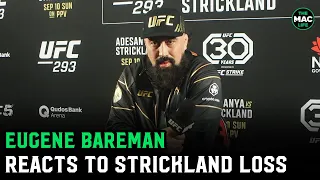 Eugene Bareman: "I want Sean Strickland rematch next week" | UFC 293 Post Fight Press Conference