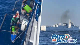 Barko ng Tsina, bumuntot sa BFAR mission sa Scarborough Shoal | Patrol ng Pilipino