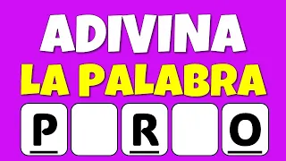 ADIVINA la PALABRA OCULTA 😮😄🔎