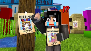 POMNI and JAX Amazing Digital Circus was Kidnapped By SKIBIDI Army in Minecraft!