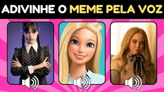 ADIVINHE QUAL É O MEME PELA VOZ | WANDINHA, BARBIE, M3GAN (KIMI QUIZ)