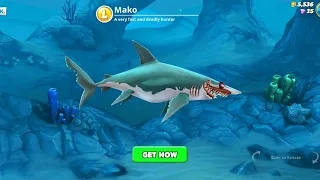 Fast meat hungry Shark World / HUNGRY SHARK WORLD