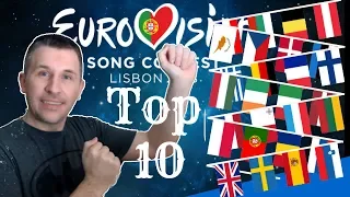 Eurovision 2018 - My Top 10 (With Reaction)